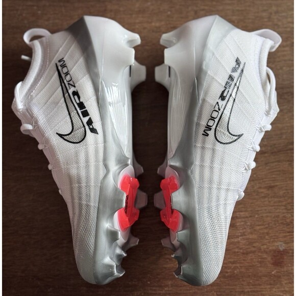 Men’s Size 9 Nike Zoom Air Vapor Elite 1 Football Cleats White FB3288-100 NWOB main image 5